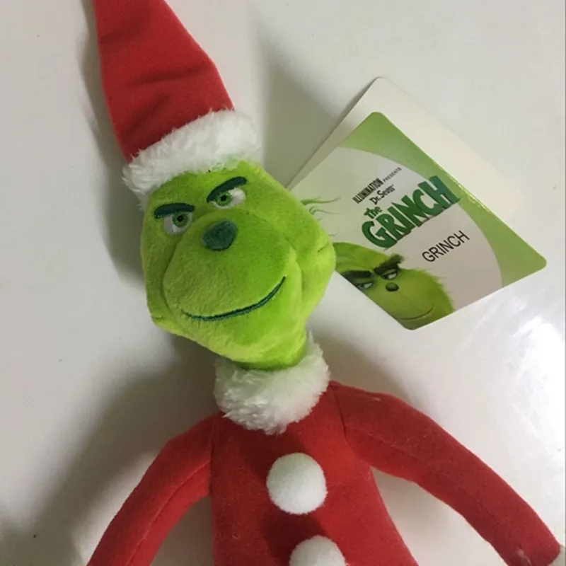 18 38 см Grinch который украл рождественскую куклу фильм Молодежные бобы плюшевые