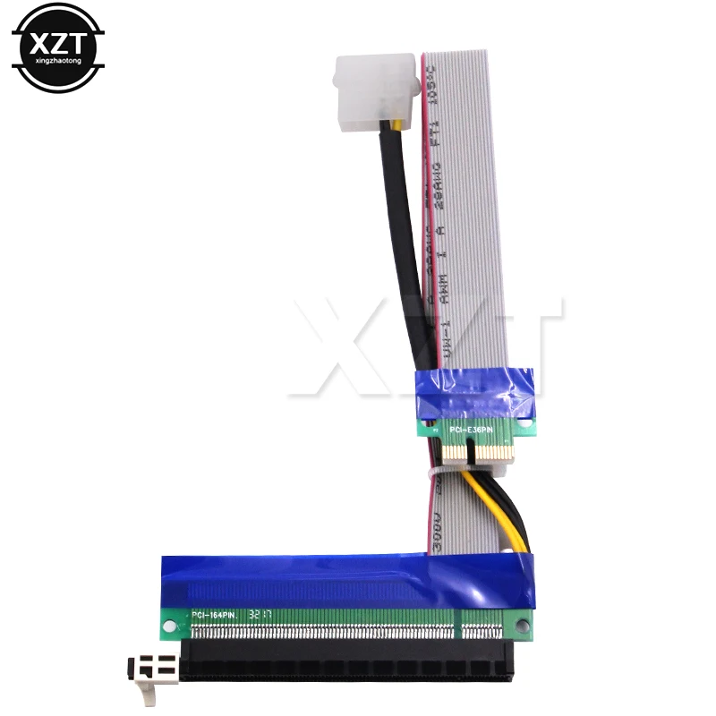 

1PCS 1X TO 16X Flexible Extension PCI Express 1 to 16 X Adapter PCI-E Riser Card Extender Cable high quality for Bitcoin Miner