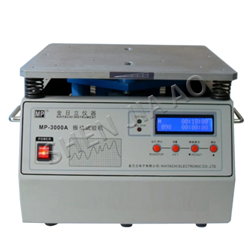 MP-3000A, испытательный стенд, стерео тест на вибрацию er, частота мощности, вертикальная вибрационная настольная машина, 220 В, 1 шт