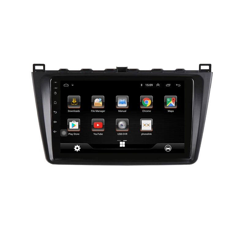 9 &quotAndroid 8 1 автомобильный dvd плеер gps для Mazda 6 Ruiyi Ultra 2009 2010 2011 2012 2015 аудио Радио