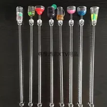 Акриловая пластиковая стеклянная художественная ложка, ложка для кофе, молока, чая, сока, миксер для перемешивания, ложка для перемешивания
