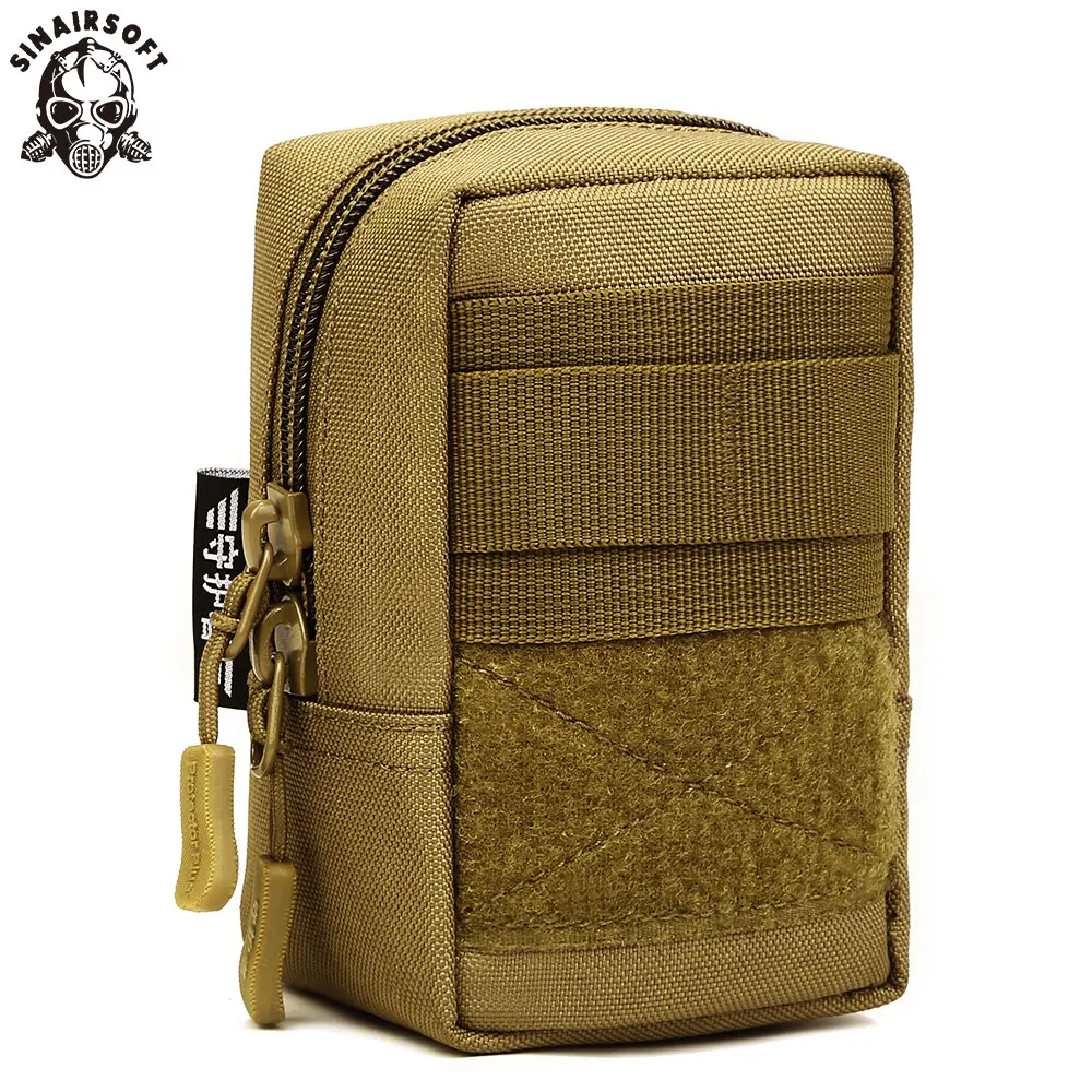 

SINAIRSOFT Tactical Molle Pouch Belt Waist Bag Military Hunting Waist Fanny Phone Bag Men 1000D Fabric-Waterproof Outdoor LY0038