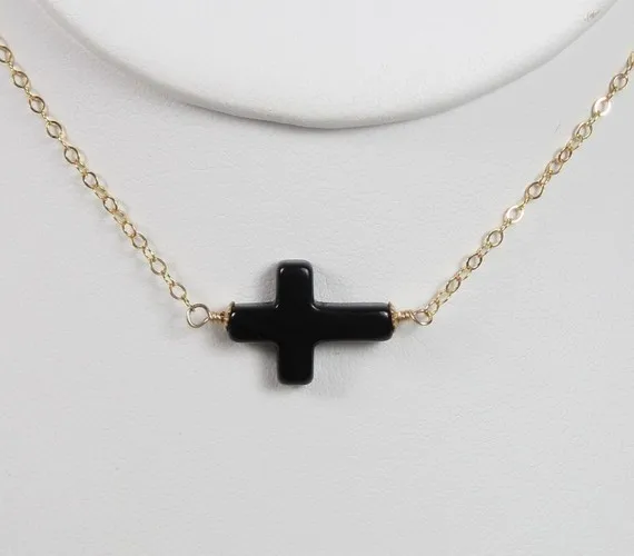 2014 Colar Women Freeshipping Punk Chains Necklaces Plated Resin Double Necklace Turquoise Cross | Украшения и аксессуары