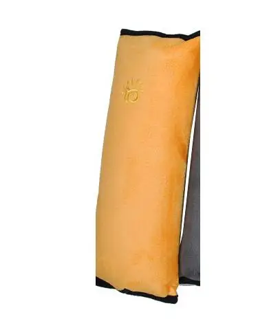 Детский манеж Автомобильная подушка автомобильный ремень безопасности для детей Защитный наплечный коврик Регулировка подушки сиденья автомобиля для детей, плечевая Подушка для сна - Цвет: Цвет: желтый
