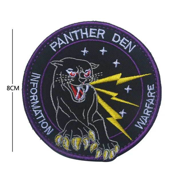 Спецназ ВВС США спецназ черная зона полета тест эскадрилья бомба кошки патч тактическая Боевая Военная армейская нашивка, значок, аппликация - Цвет: T