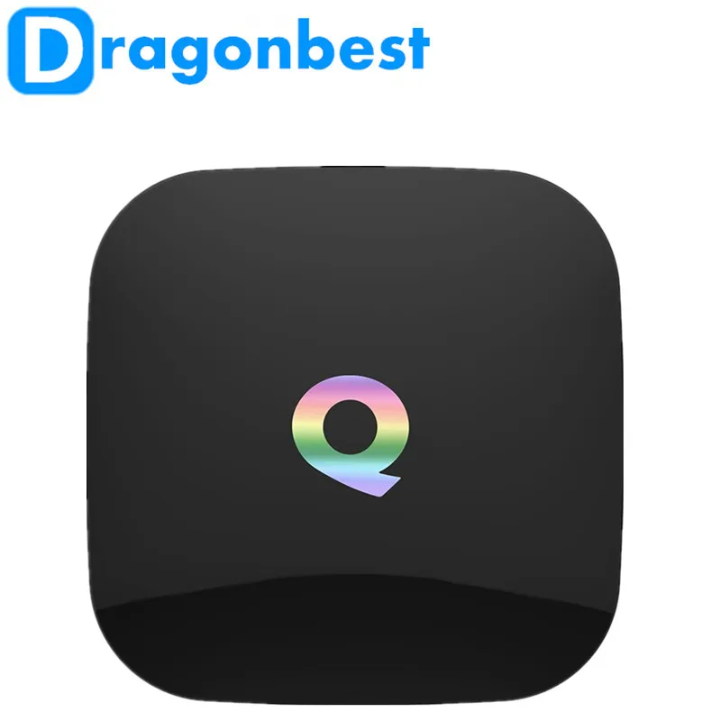 2 ШТ. QBOX Металла Android5.1 1000 М LAN AmlogicS905 Quar Core ГБ + 16 kodi16.0 Q-Box Smart TV Коробка 2.4 Г/5 Г Двойной