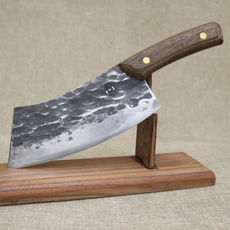 

Chopping Chef Knife Traditional Handmade Clip Steel Slicing Meat Forged Kitchen Knife Super large knife Broad Axe Tool New