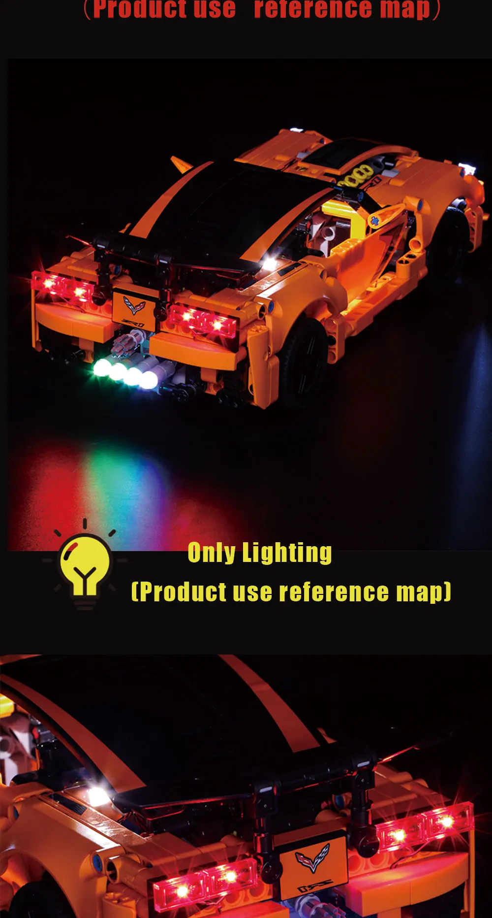 Lego 42093 Chevrolet ZR1 sports car (3)