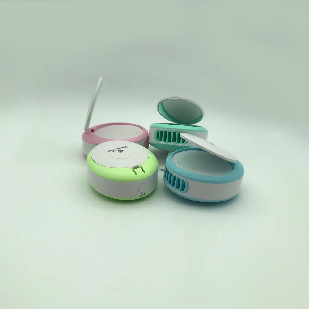 

Multifunctional Mini Mirror Fan Hand-held Cosmetic Mirror Fan 1PC Eyelash Marriage Vaccination Eyelash Planting Fan