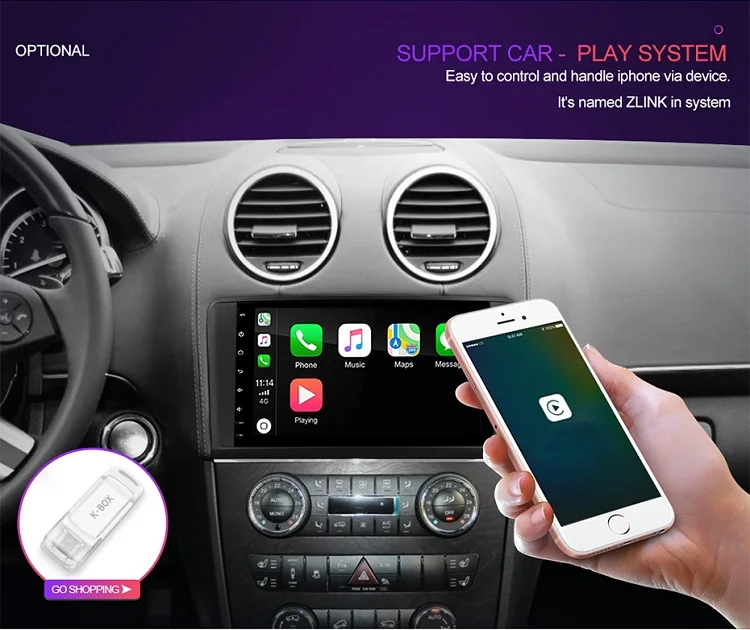 Clearance Isudar Car Multimedia Player GPS Two Din Android 8.1 Automotivo For Mercedes/Benz/GL ML CLASS W164 ML350 ML450 ML500 GL320 Radio 6
