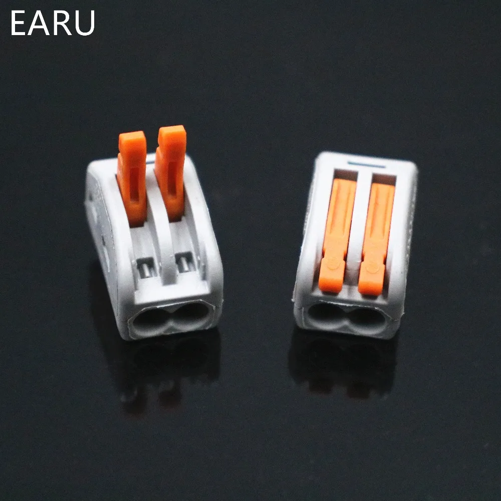 10pcs-lot-WAGO-222-412-PCT-212-PCT212-Universal-Compact-Wire-Wiring-Connector-2-pin