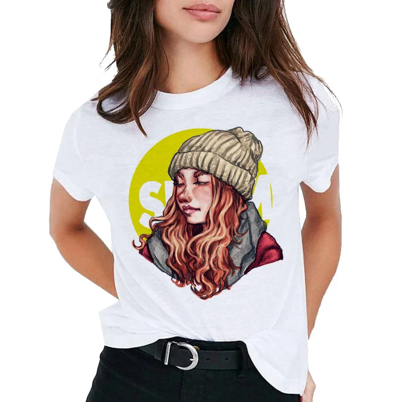 skam t shirt Casual women O-Neck top t-shirt summer tshirt graphic tee shirts alt er love harajuku fashion female harajuku - Цвет: 2121