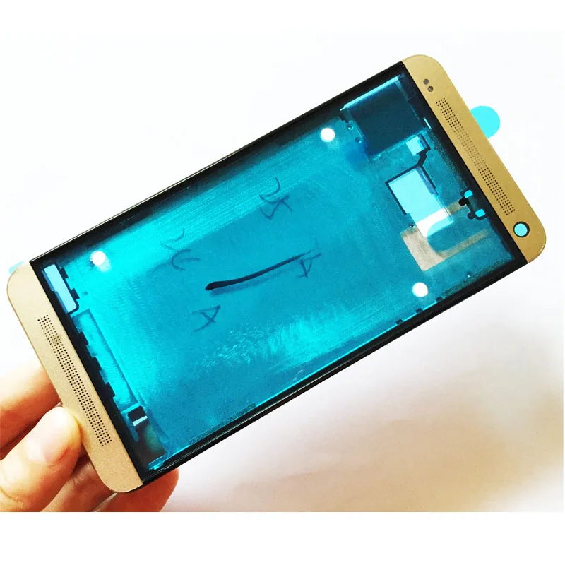 

Original Front Frame Housing Case LCD Screen Frame Housing Case For HTC One M7 801