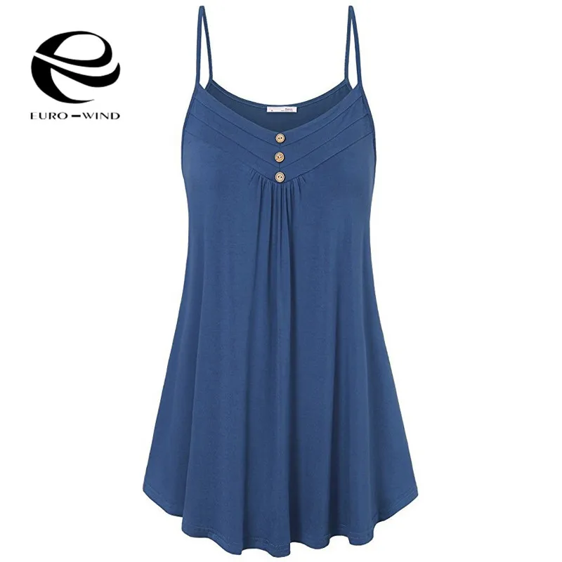 

Plus Size 5XL Women Tops and Blouse 2019 Summer New Sleeveless Solid Beach Blouse Female Boho Style Sexy Casual Loose Shirts Top