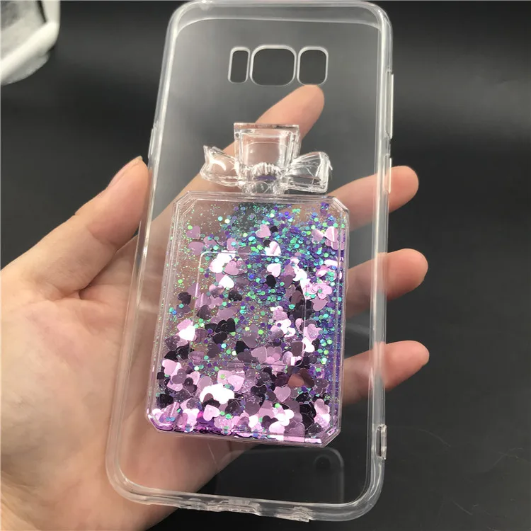 

Hot Flowing Sand Glitter Bottle Capa Case for Samsung Galaxy S9 S8 Plus J4 J6 Plus J8 2018 A6+ A6 A8+ A8 A9 A7 2018 Sand Capa