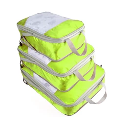 QINYIN Travel Hand Clothing Bolsa De Viaje 3Pcs/set Nylon Travel Bag Packing Cubes Set Organizer Luggage Bags Large Capacity QINYIN Travel Hand Clothing Bolsa De Viaje 3Pcs/set Nylon Travel Bag Packing Cubes Set Organizer Luggage Bags Large Capacity