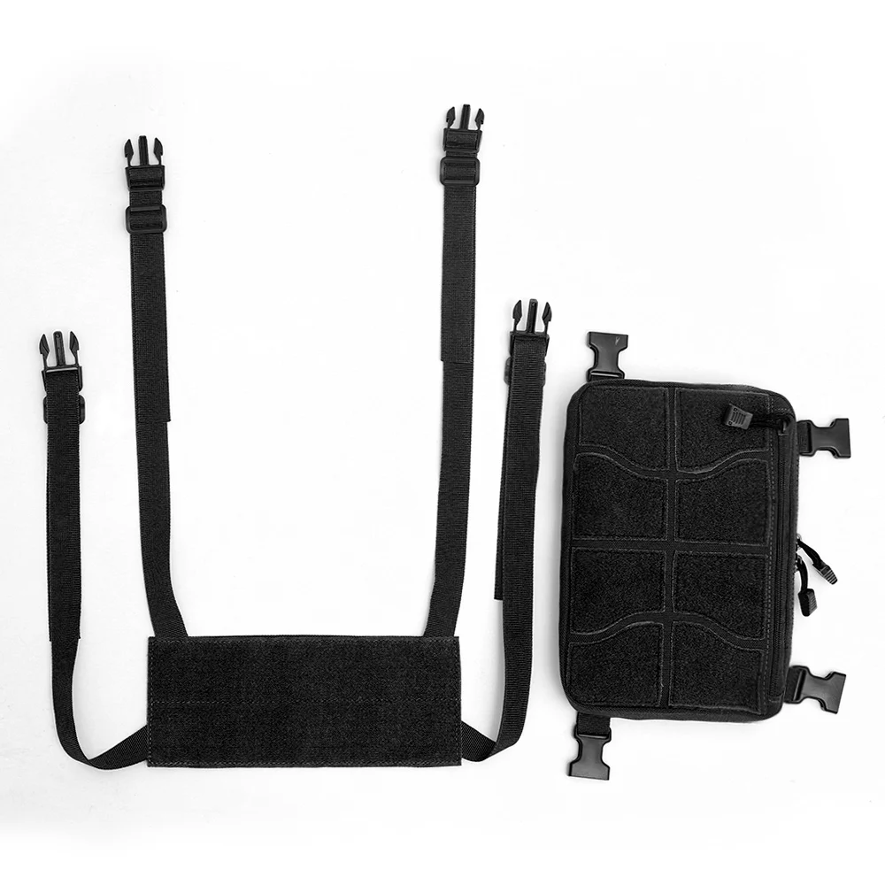 1000D Тактический нагрудный жилет Сумка Molle Военные Аксессуары EDC поясной мешок передний пакет боевой Открытый Охота походные сумки