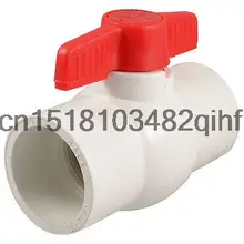 1.9" x 1.9" слип заканчивается Two Way портов пвх шаровой кран белый красный