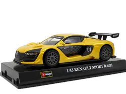 Bburago 1:43 Renault Sport R. S.01 литье миниатюрный автомобиль