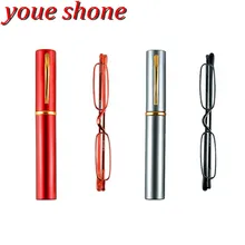 Youe shone Модные маленькие тонкие очки для чтения портативные легкие очки для мужчин и женщин