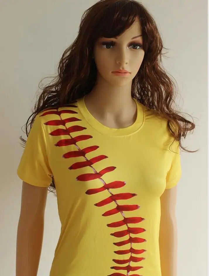 women softball cycling shirts 