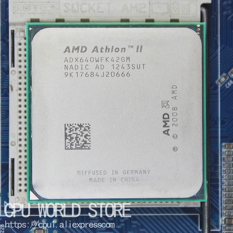 Процессор AMD Athlon II X4 640 четырехъядерный процессор 3,0 ГГц/L2 2 м/95 Вт/2000 ГГц разъем am3 am2+ 938 pin