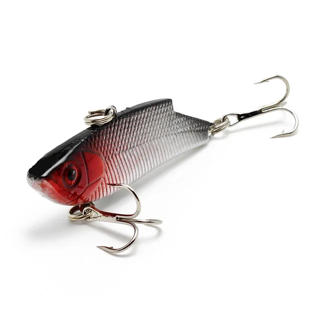 Amlucas 55mm 10g Fishing Lure VIB Hard Bait Sea Bass Lures Japan