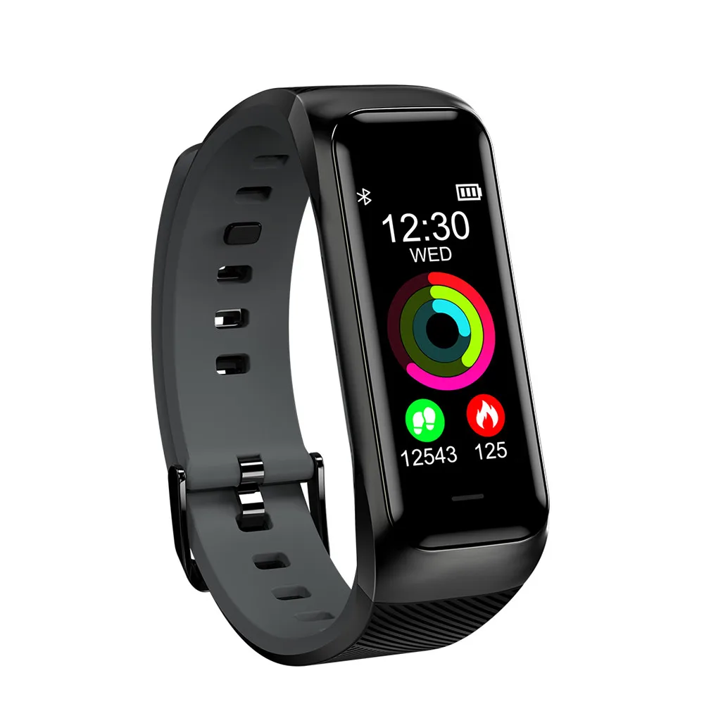 

Swim Smart watch IP68 Waterproof Heart Rate Blood Pressure Monitor men smartwatch Band Message Reminder for IOS Android Phone