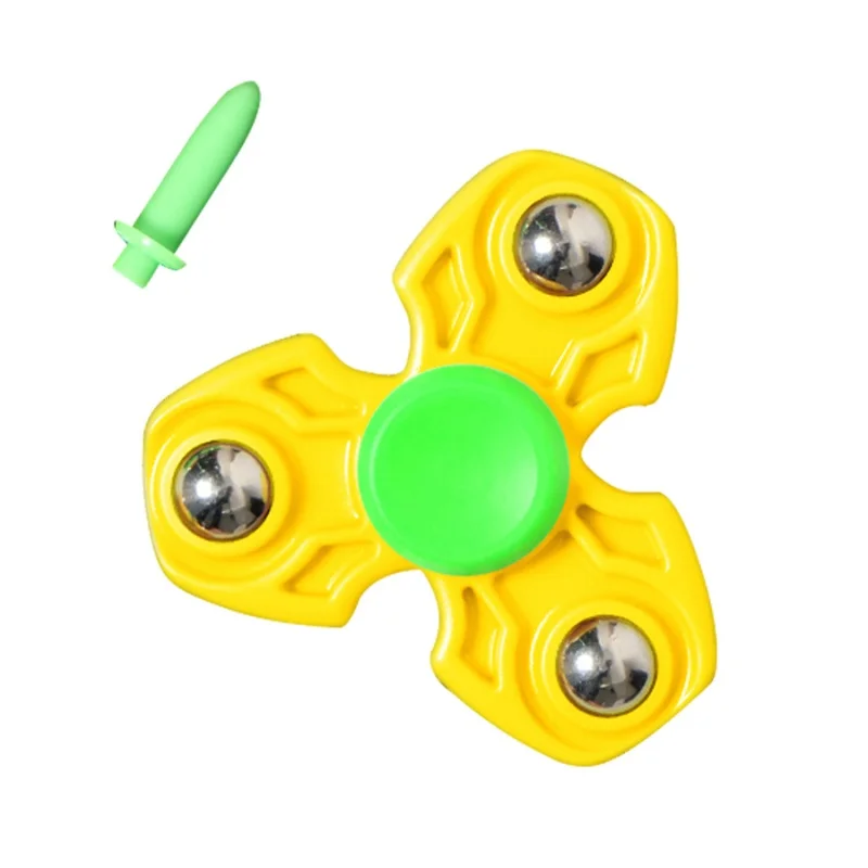 2017 Spinner Toy Plastic EDC Finger Spinner For Autism and ADHD Rotation Time Long Anti Stress