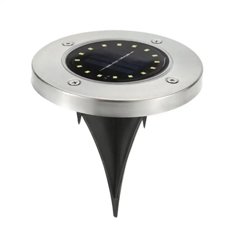 

16 LED Waterproof IP65 Solar Ground Power Buried Light Outdoor Lawn Path Garden Lamp Decking Light Garden Outdoor Lighting