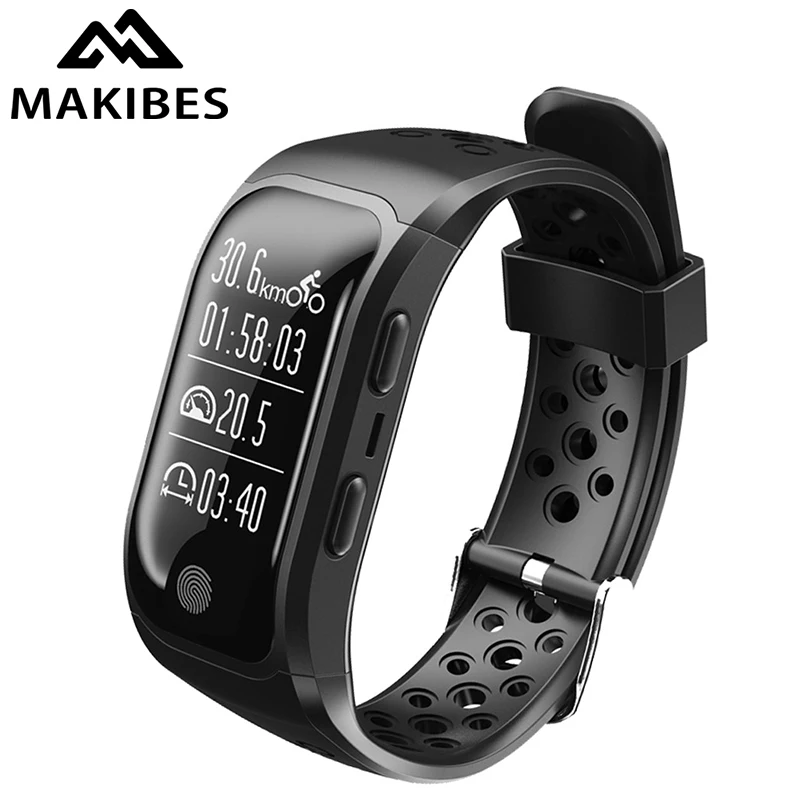 

NEW Makibes G03 Smart Wristband GPS track IP68 Heart Rate Monitor Sports Smart Bracelet Heart Rate Monitor for Android iOS