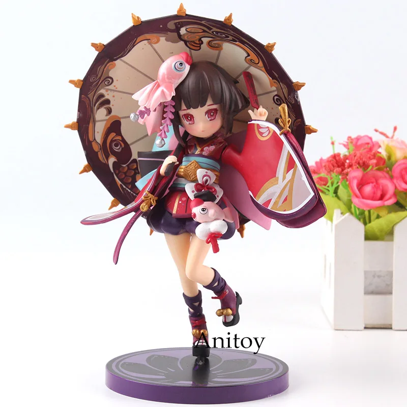 

Kagura Onmyoji Action Figure Q Version PVC Collection Model Toys Dolls