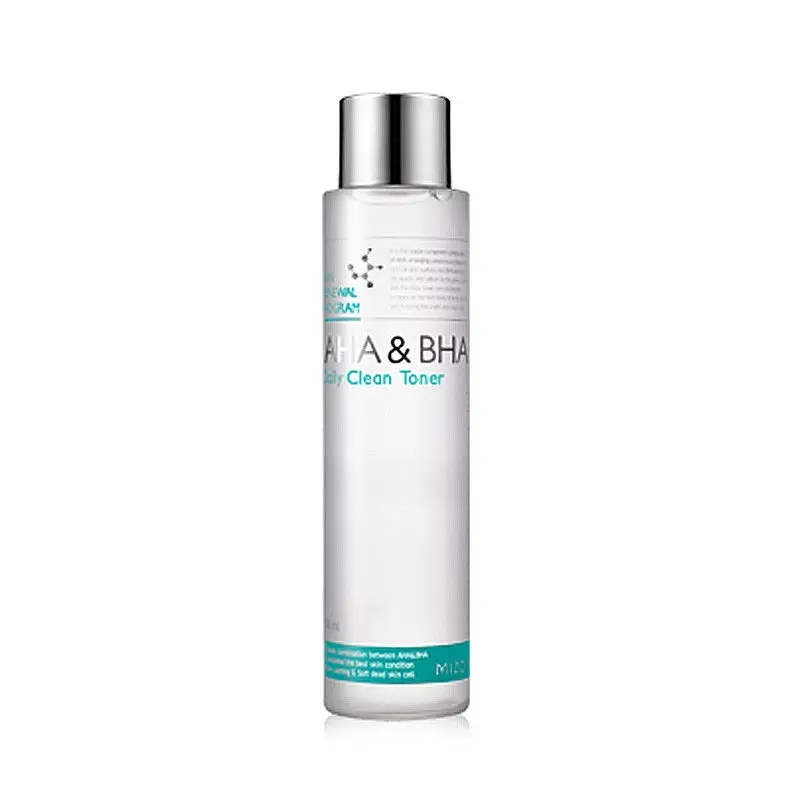 

MIZON AHA & BHA Daily Clean Toner 150ml Korea Facial Toner Moisturizing Acne prone Rough Skin Treatment Serum Face Skin Care