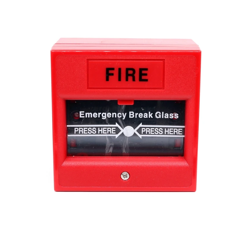 Broken switch/glass break emergency glass buttons emergency exit door devices green red white yellow optional emergency alarm button