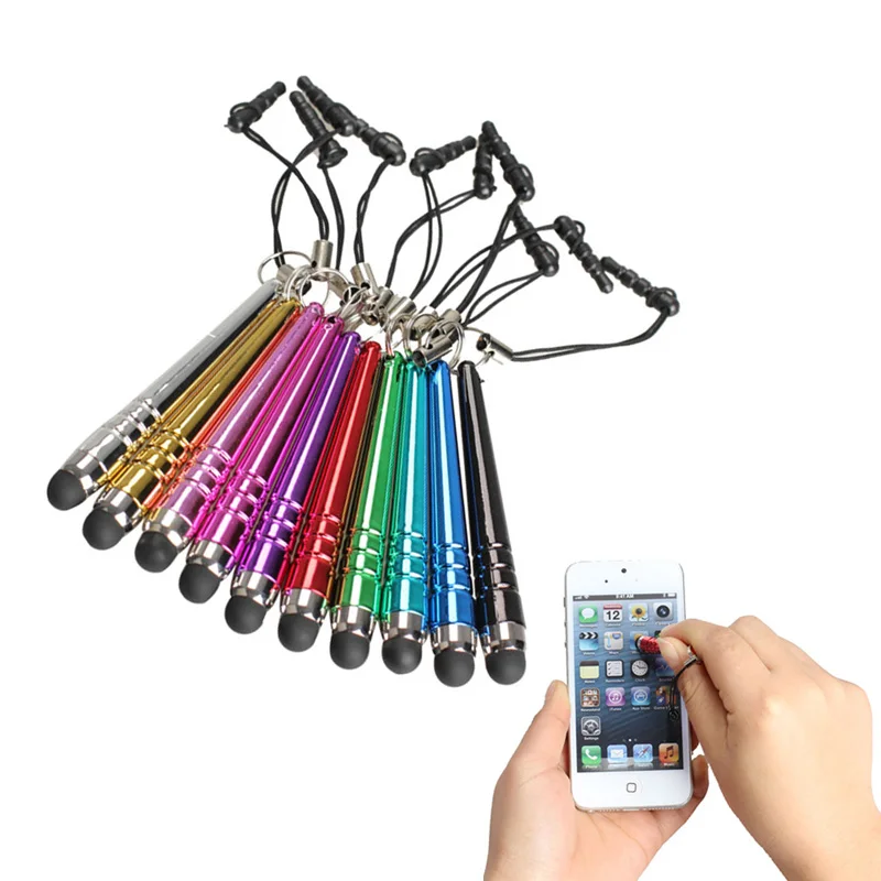 10 шт. стилус для сенсорного экрана iPad 1 2 3 iPhone 3G 3GS 4 4S iPod | Мобильные телефоны и