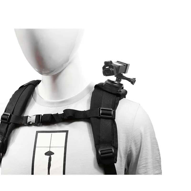 For DJI Osmo Pocket Shoulder Backpack Strap Fixed Holder Stand Adapter for OSMO Handheld Gimbal Camera Accessories Set | Электроника