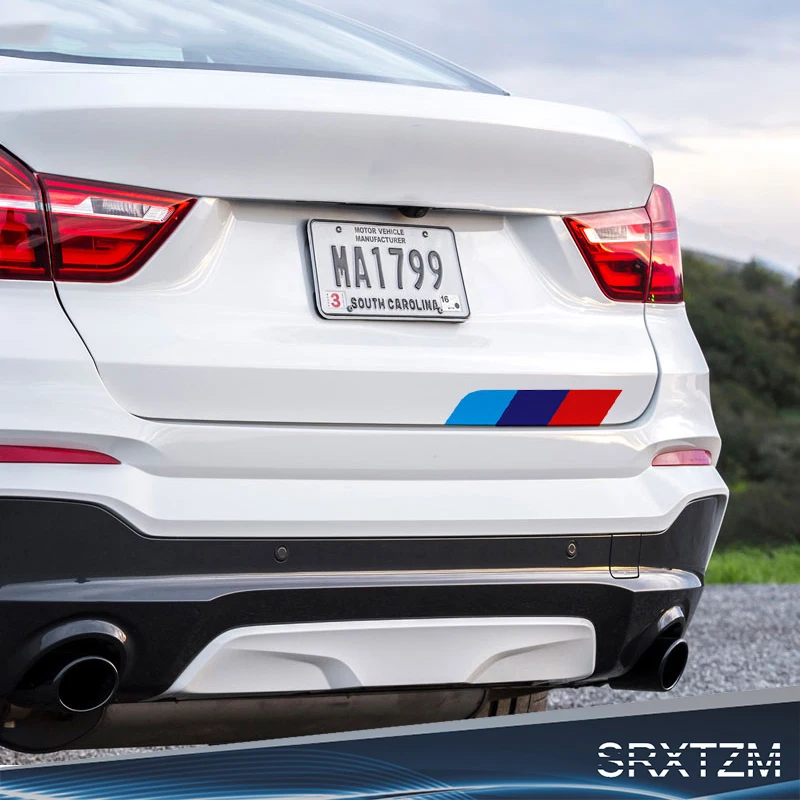 

SRXTZM Car Trunk Stickers Decals Body Stickers For Bmw E90 E46 F30 F10 F07 F34 X3 X4 X5 E70 F15 F16 X6 E71 M3 M5 Car Styling