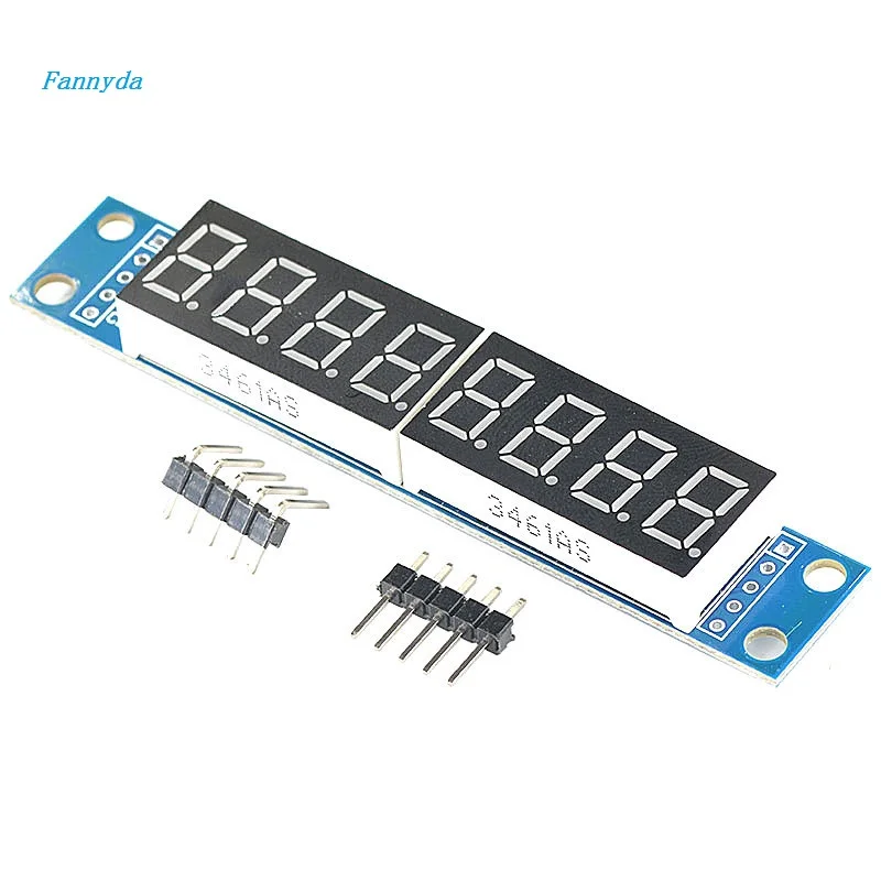 

Fannyda 8 bit digital display module MAX7219 LED display module support cascade 8 bit serial 3 IO port control