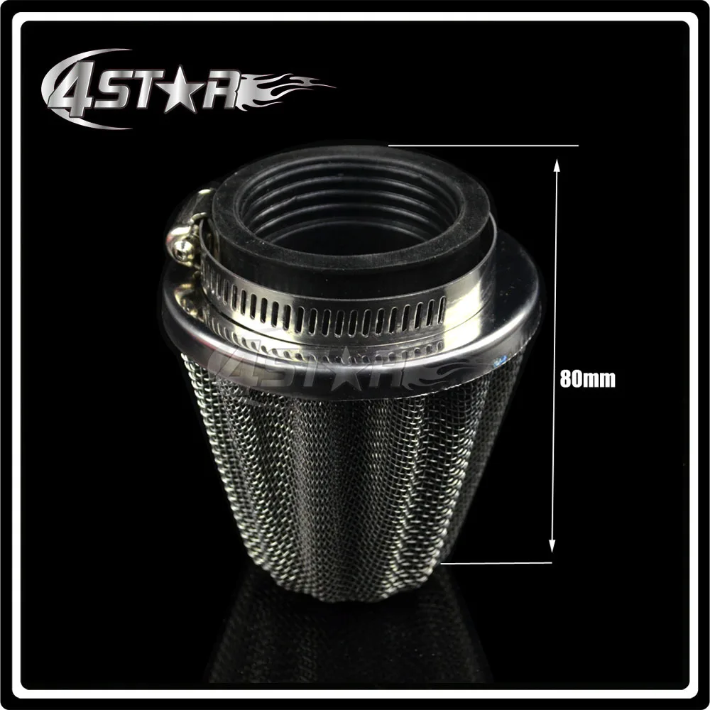 42mm Air Filter Cleaner for Motorcycle Pit Dirt Bike Motocross Enduro