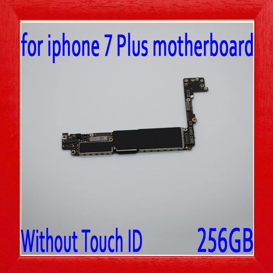 

with Full unlocked for iphone 7 Plus Motherboard without Touch ID,256gb Original for iphone 7P Logic board with IOS System
