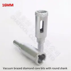 DIATOOL 2 шт. Dia16mm сверла ВАКУУМНОЙ ПАЙКИ diamond бурения коронки для камня керамическая masory алмазная пила отверстия