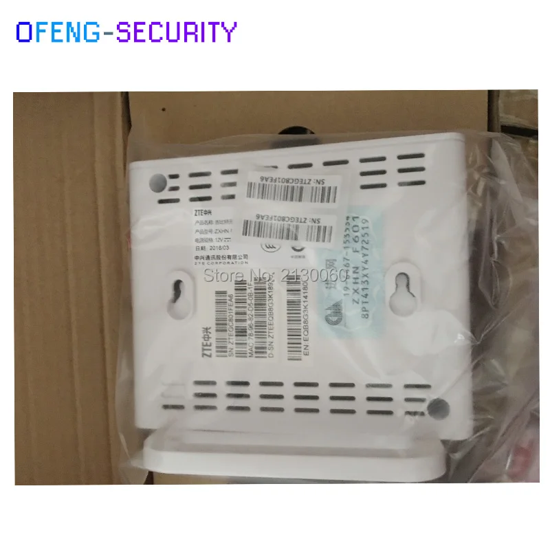 ZTE GPON Terminal ONT ZXA10 F601 FTTH GPON ONT ONU Modem with 1 GE Ethernet Port  ZTE GPON Terminal ONT ZXA10 F601 FTTH GPON ONT ONU Modem with 1 GE Ethernet Port