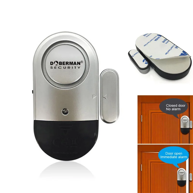 Wireless Door Window Magnetic Sensor Detector Alarm Alert Siren for Smart Home House Security GY88