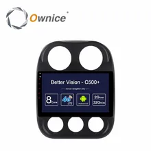 Android Vehicle GPS Navigator Audio Car Radio DVD Multimedia Video Player For Jeep Compass 2010 2011 2012 2013 2014 2015 2016