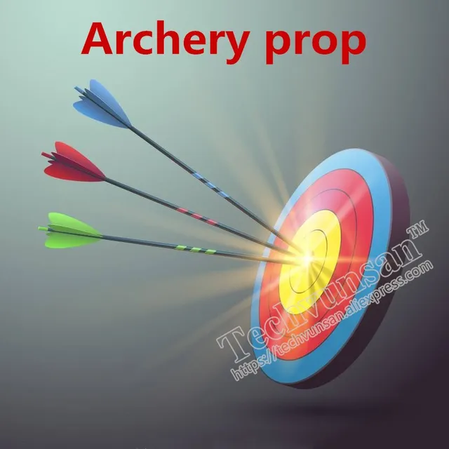  US $119.60 Escape props real life chambers Archery organ Four point Archery Shooting target unlock 