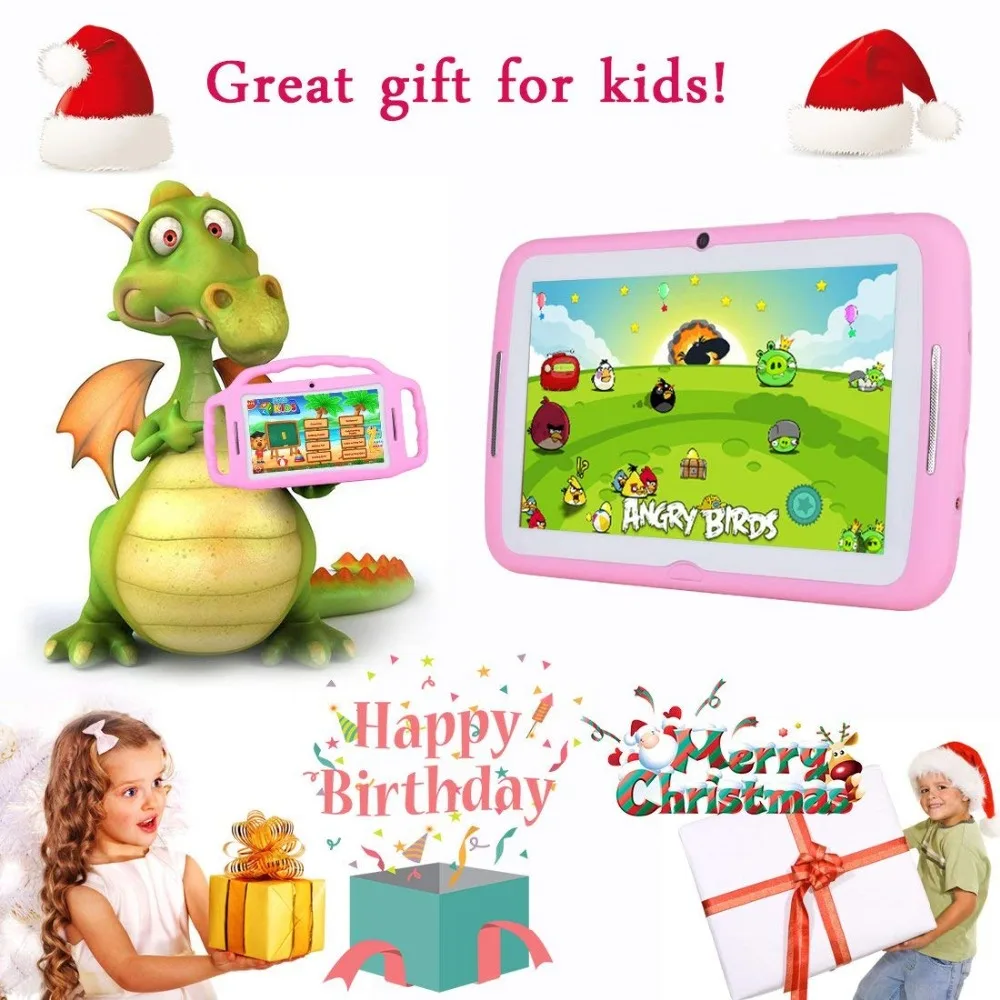 7.1 inch tablet PC screen Android 7.0 Dual Camera 1024*600 IPS 1GB 8GB wifi Bluetooth tablets