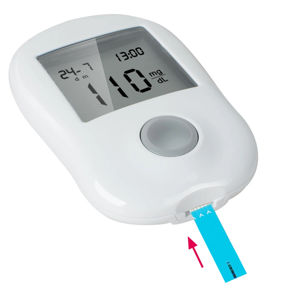 2018 система контроля уровня глюкозы в крови тест-метр с полосками и лентами
