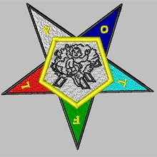 Индивидуальная нашивка в форме звезды, лого на локальном поле или пришить ткань