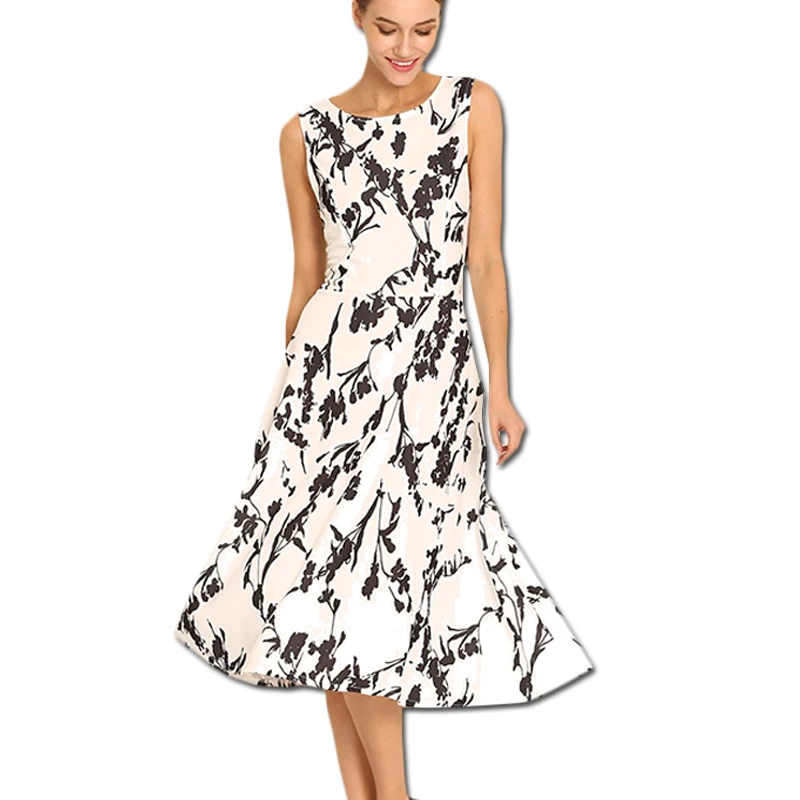 

Women Summer Dress 2019 Vintage Retro Floral Gowns Ladies Party Maxi Flower Sundress Female Elegant Prom Midi Plus Size Dresses