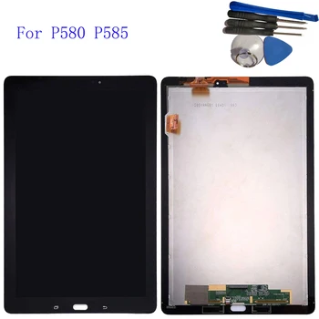 

10.1" For Samsung Galaxy Tab A 10.1 2016 P580 P585 Touch Screen Digitizer LCD display Assembly for SAMSUNG SM-P580 LCD display